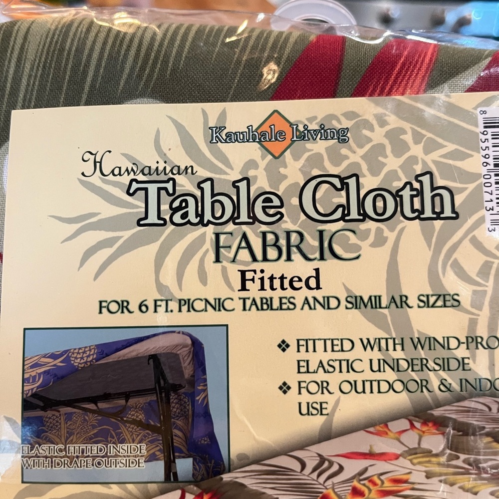 Tropical StyleTable Cloth - Multicolor - Picture 2 of 5